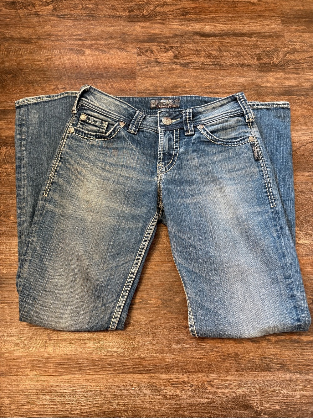 Silver Jeans Light Blue Boot Cut Jeans